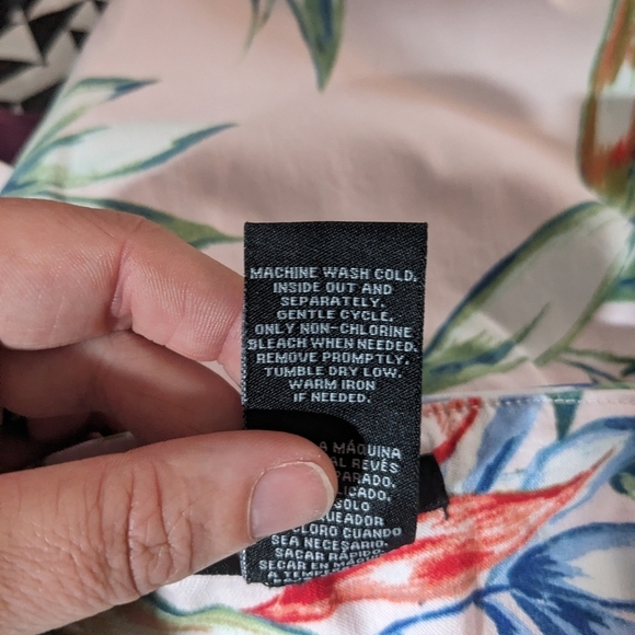 Zac & Rachel Floral Pull-On Millennium Ankle Pant Sz 10 - Picture 7 of 7